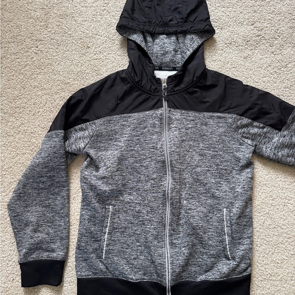 Xersion Black and Gray Jacket